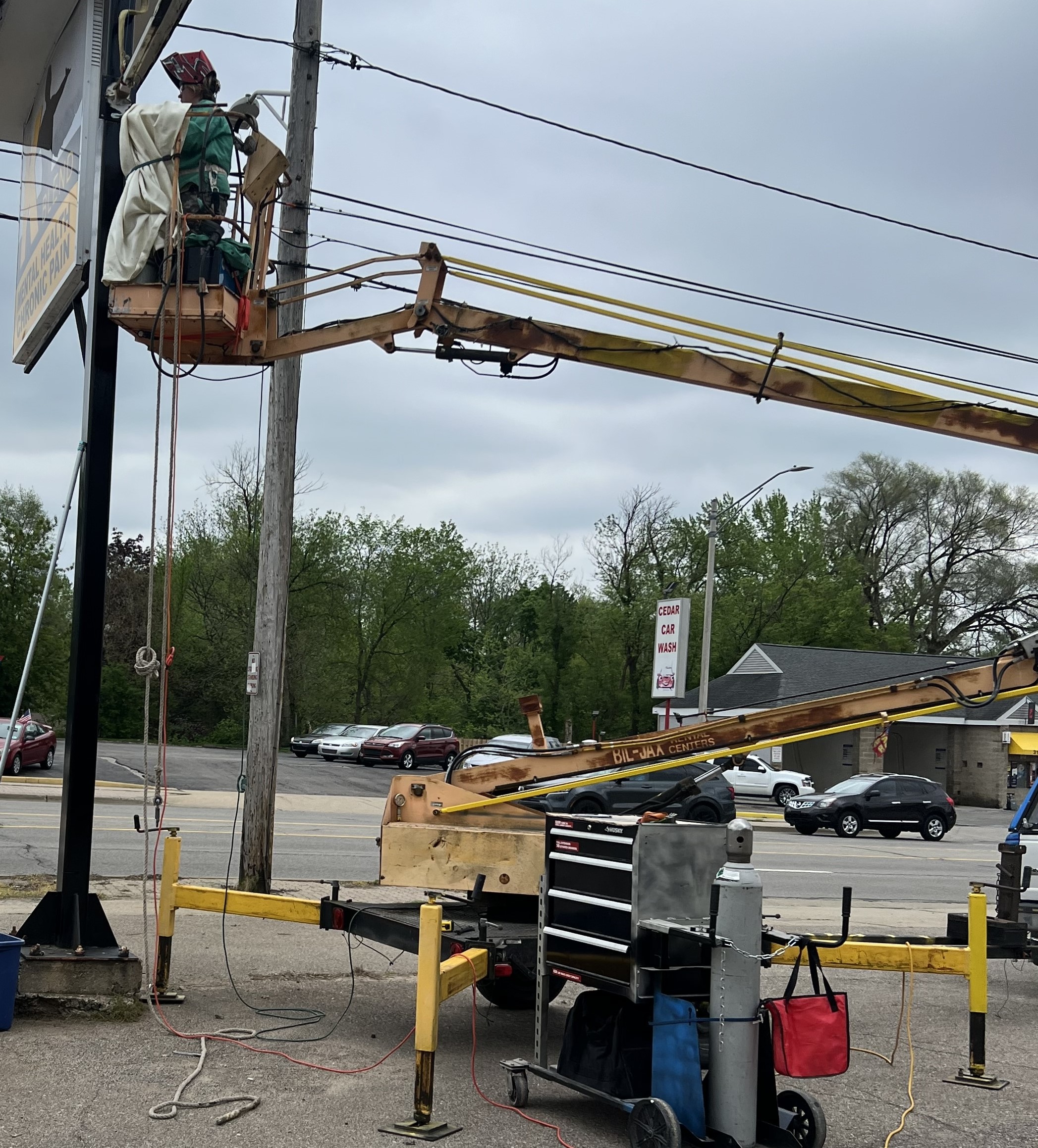 Stolen Boom Lift